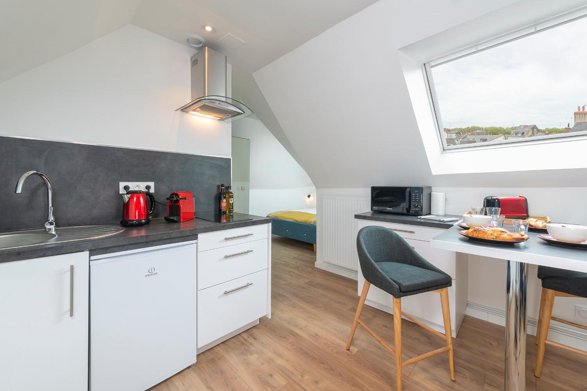 Ferienwohnung Hyper Centre 14 Rue Valdemaine Angers Zimmer foto